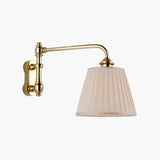 George Wall Light with Fabric Shade