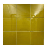 Hanley Square 152mm Mustard (37 Tiles per Box)