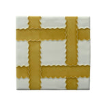 Hanley Tubeline Square 126mm D14 "Pasta" (Box of 20 Tiles)