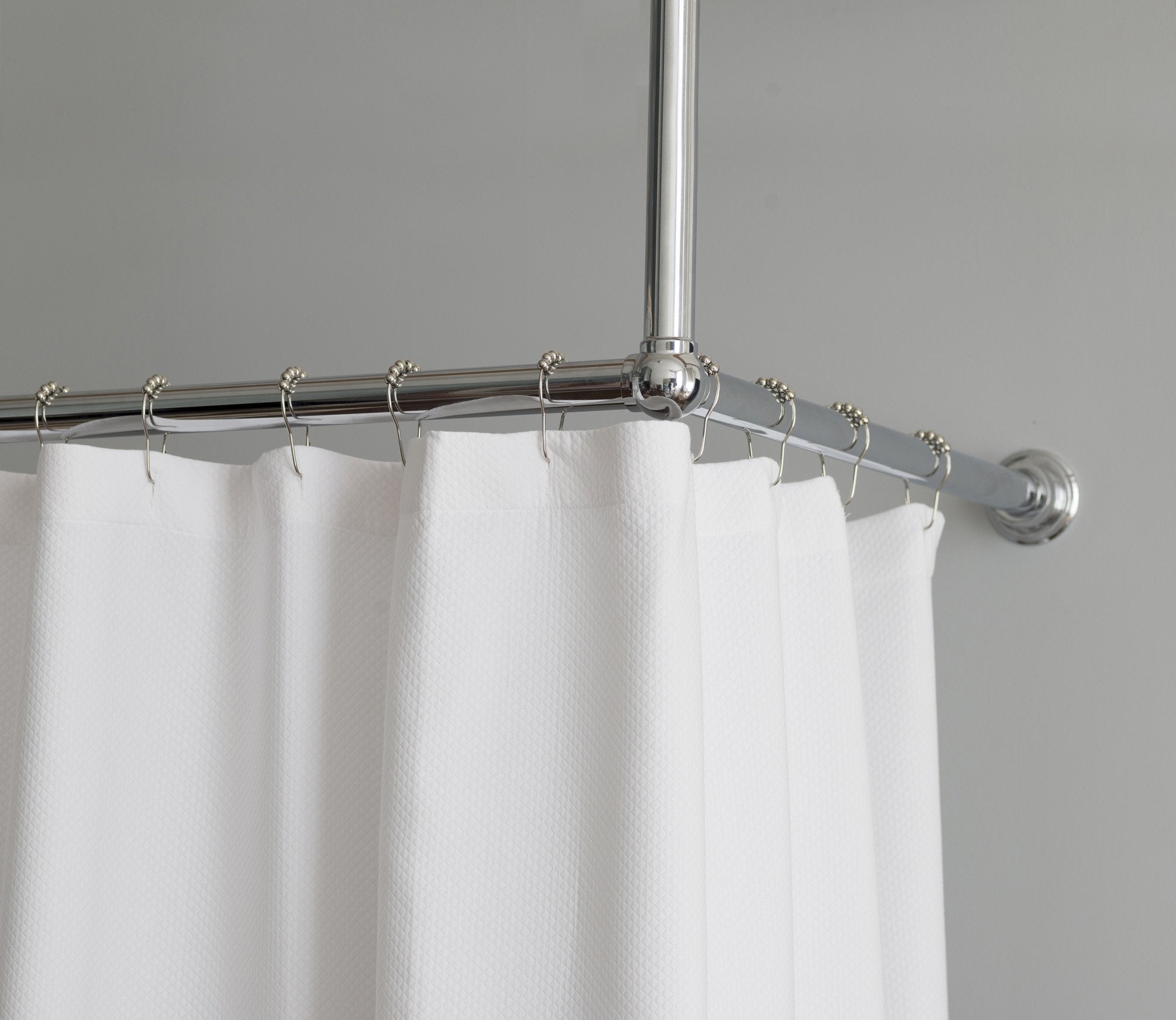 Shower Curtain Rail L-Shape Rail – Balineum